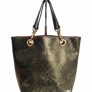 Elegant Black and Gold Tote Bag